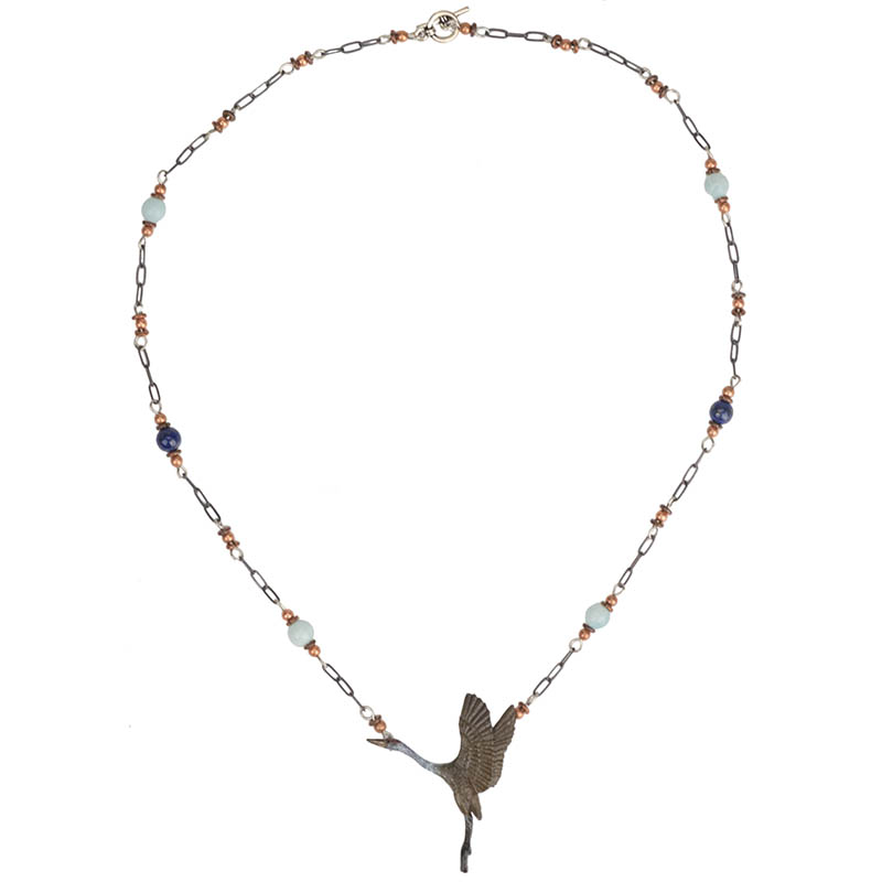 Sandhill Crane Necklace