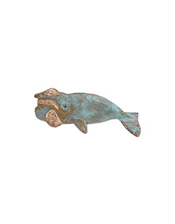 Bowhead Whale Pin