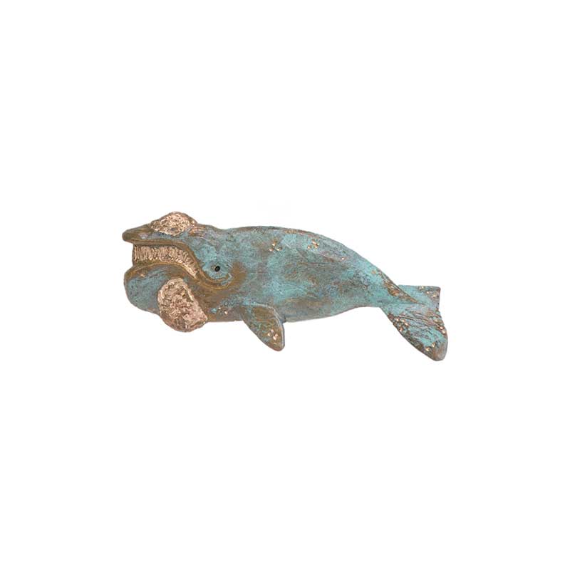 Bowhead Whale Pin