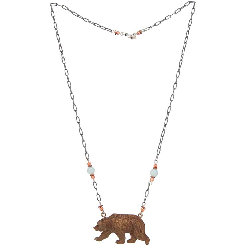 Grizzly Bear Necklace