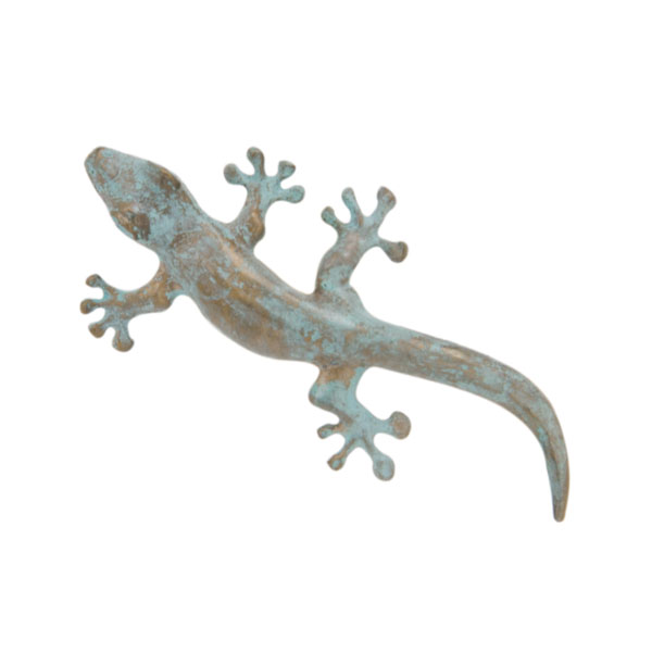 Gecko Pin, Bronze