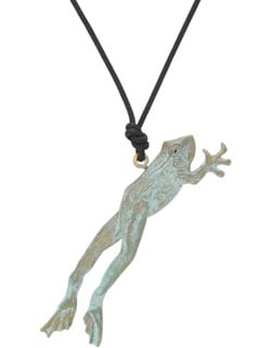 Leaping Frog Pendant