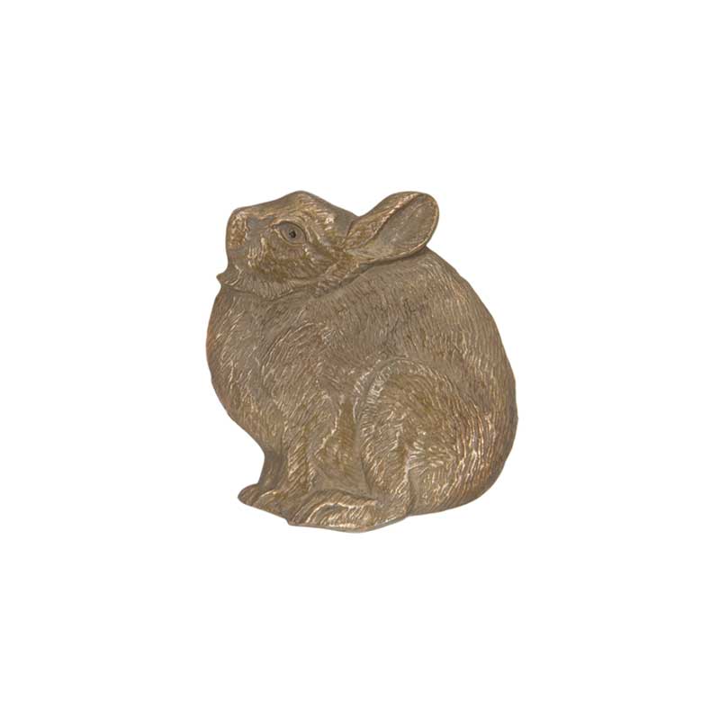 Cottontail Pin, Bronze