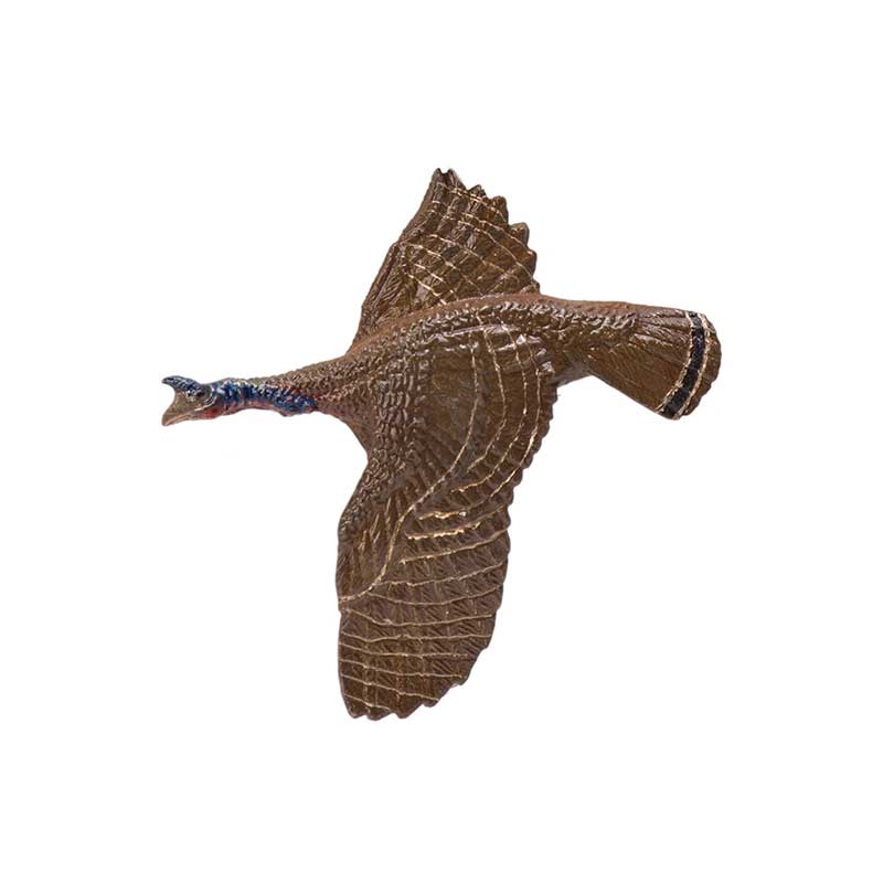 Wild Turkey Pin, Bronze