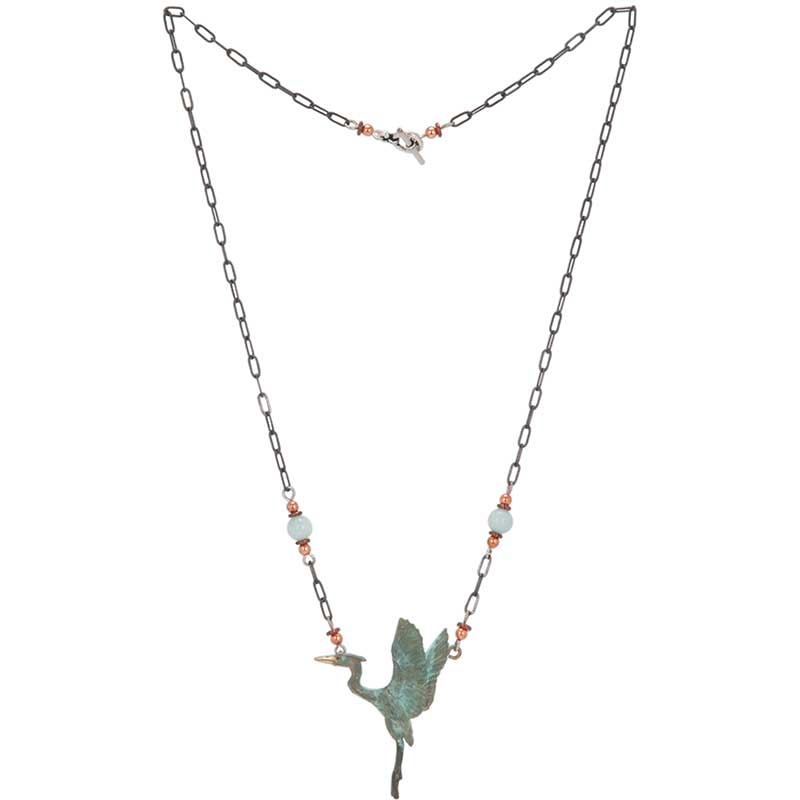Heron Rising Necklace