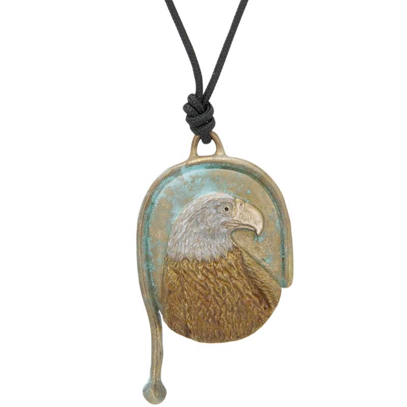 Eagle, Bas Relief Pendant