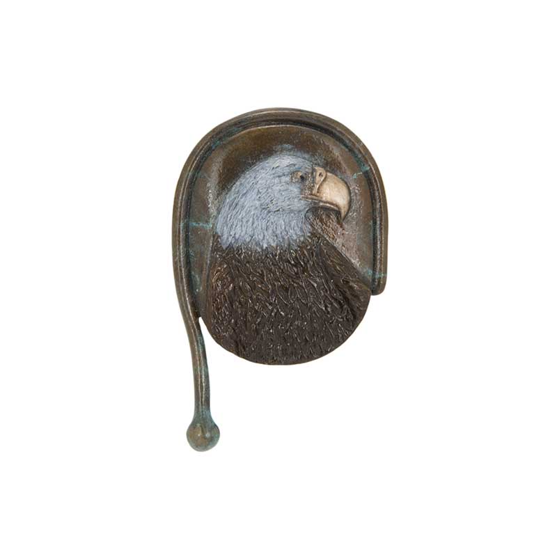 Eagle, Bas Relief Pin, Bronze