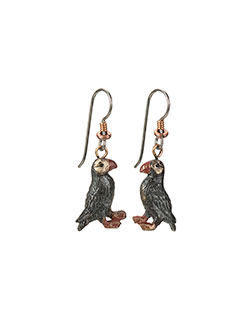 Puffin Profile Earrings