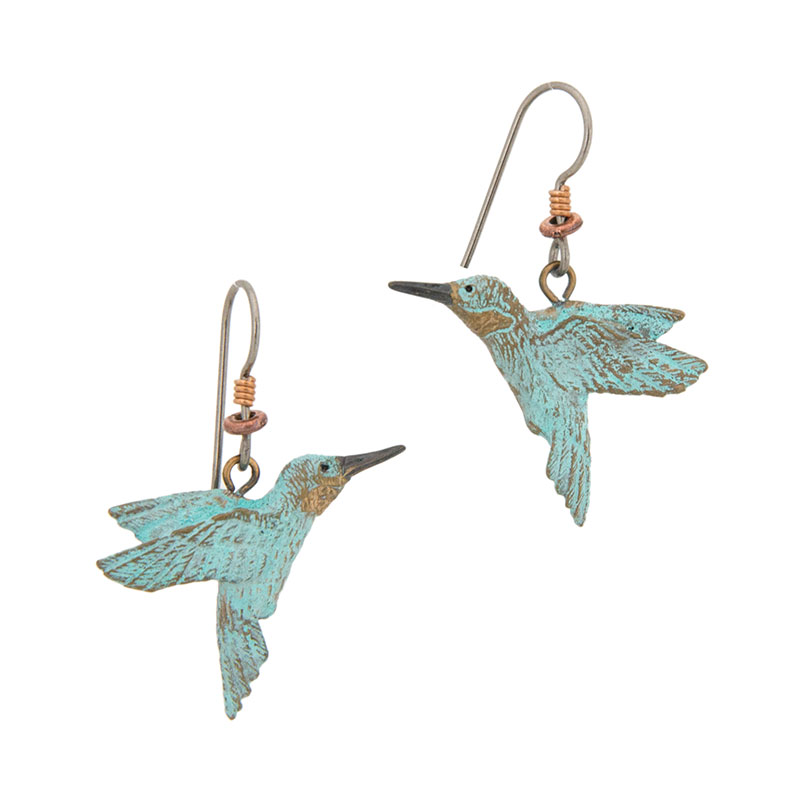 Hummingbird Earrings by Cavin Richie