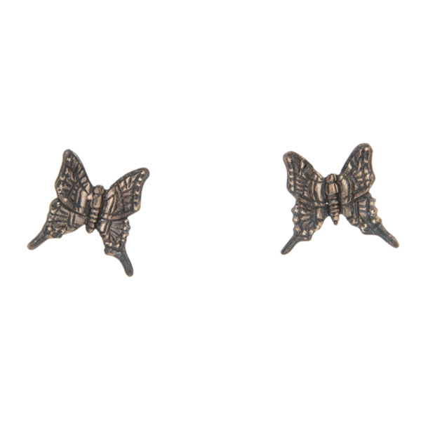 Swallowtail Butterfly Earrings, Post