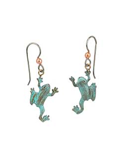Tree Frog Earrings