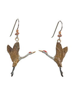 Crane Rising Earrings