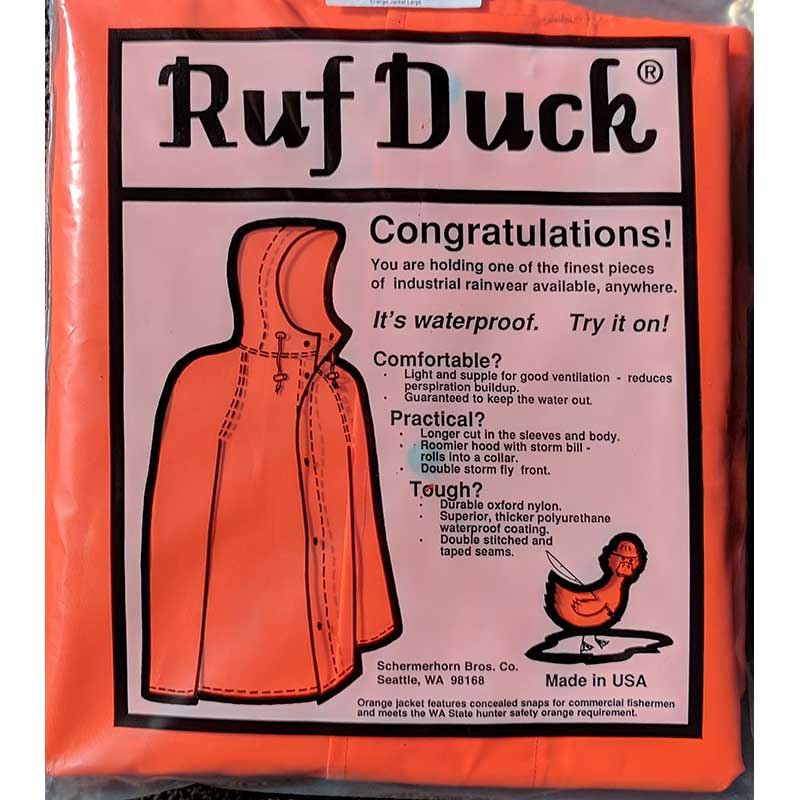 Ruf Duck Jacket, Orange