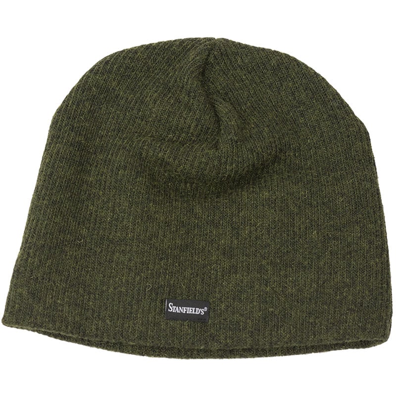 Wool Toque, Green. Made in Canada by Stanfield's