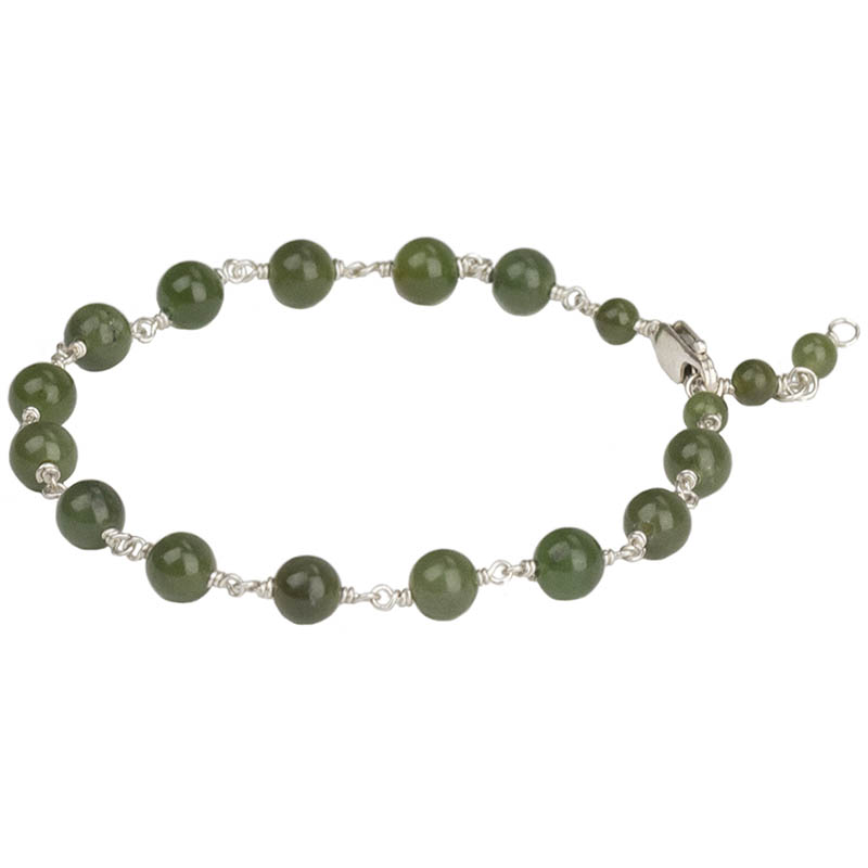 Jade Bracelet by Stathia Annis