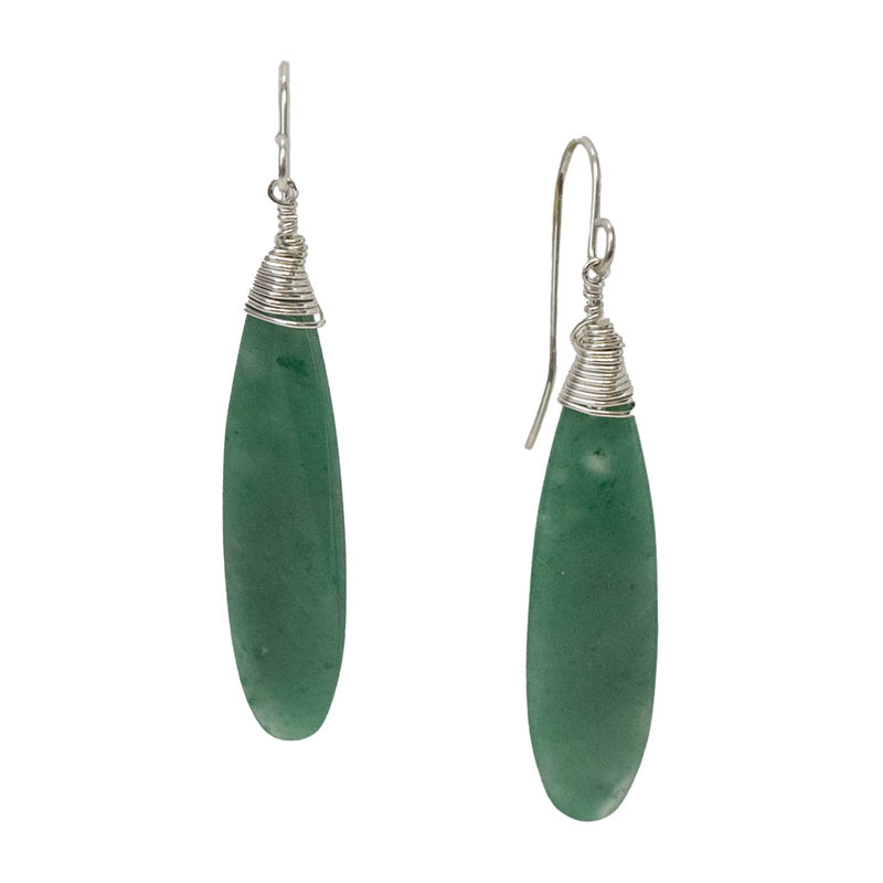 River Jade Earrings