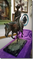 cowboy sculpture