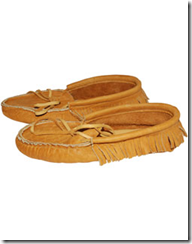 Low Bison Moccasins with Sole
