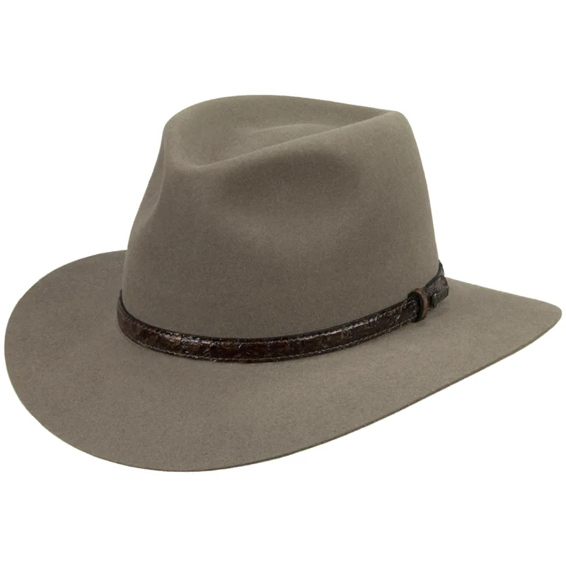 Banjo Paterson Hat by Akubra in Heritage Fawn